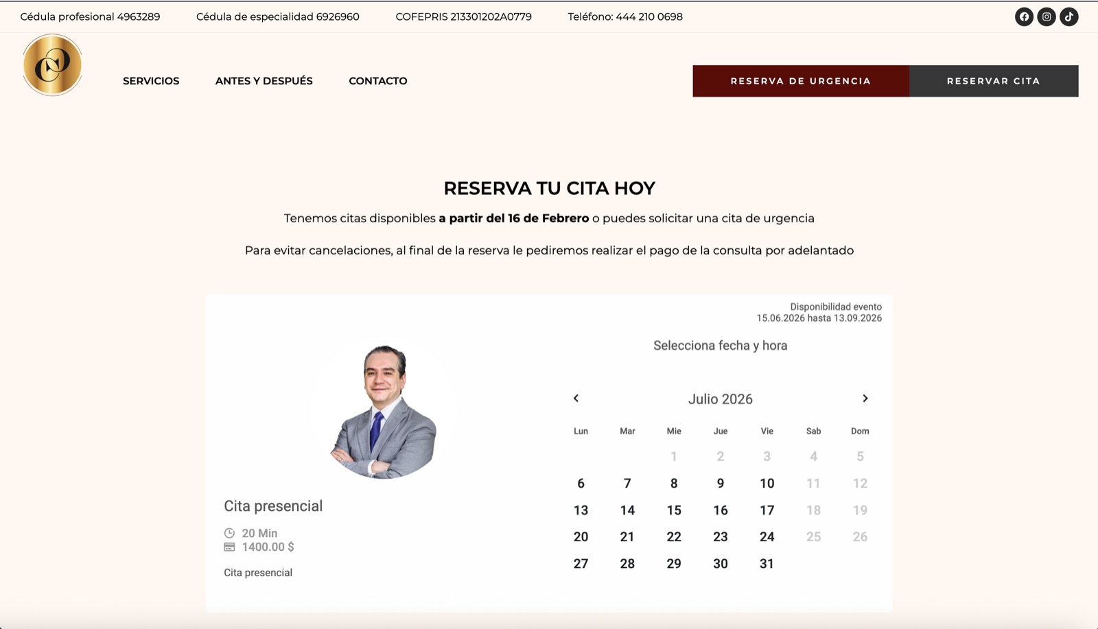 De citas manuales a reservas automatizadas.